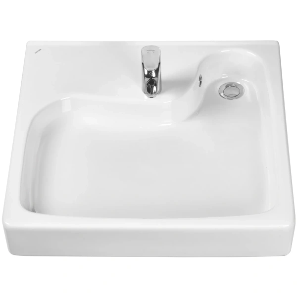 Раковина Santek Клио 1WH501780 63x61 см, над стиральной машиной, с кронштейнами, белый