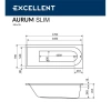 Акриловая ванна Excellent AURUM 170х70 WAEX.AUR17WHS белый