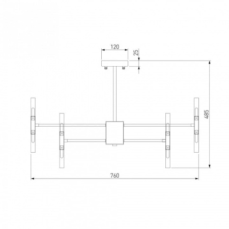 Люстра на штанге Bogate's Bastone 346 Smart