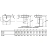 Раковина 65x46 см Ideal Standard Connect Arc E773301