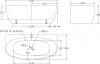Акриловая ванна BelBagno BB83-1700