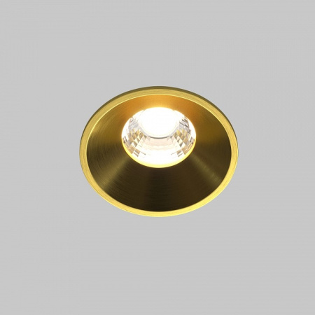 Встраиваемый светильник Maytoni Round DL058-7W4K-BS