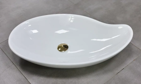 Раковина-чаша CeramaLux 9052 65,5x38 см, накладная, белый