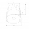 Встраиваемый светильник Elektrostandard Binnie 15275/LED
