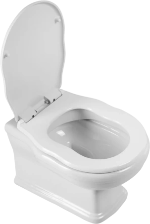 Крышка-сиденье BelBagno Boheme BB115SC с микролифтом, белый