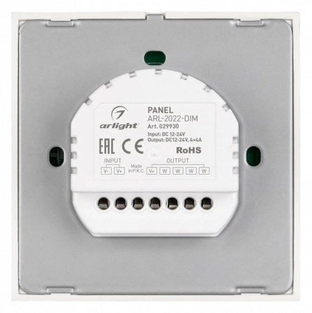 Панель-диммер клавишный накладной Arlight COMFORT 029930