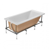 Акриловая ванна Roca Elba 160х75 248619000 белая