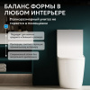 Унитаз Abber Bequem AC1110T с крышкой-сиденьем