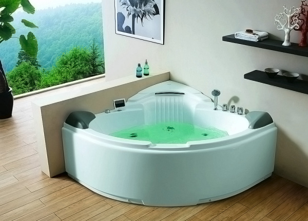 Акриловая ванна Gemy 152х152 G9082 K белый