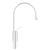 Смеситель для раковины Gessi Goccia 33609#279 белый матовый