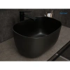 Раковина-чаша GID N9302bg 45x32 см, накладная, черный графит
