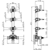 Смеситель Cisal Complementi ZA01V30004 золото