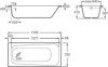Стальная ванна Roca Body Plus 170x75 237950000 белый