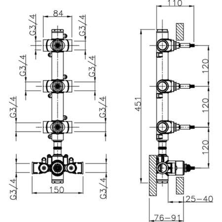 Смеситель Cisal Complementi ZA01V30004 золото