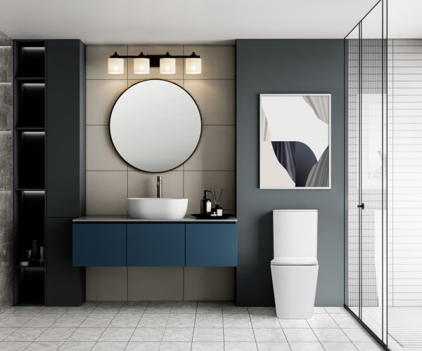 Унитаз напольный Abber Rechteck AC1210TMW