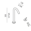 Смеситель для раковины Agape Square ARUB1008A