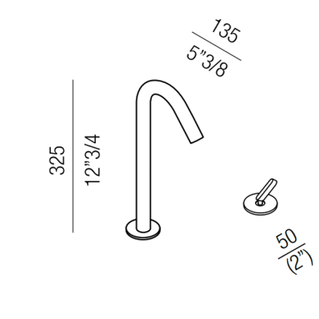 Смеситель для раковины Agape Square ARUB1008A