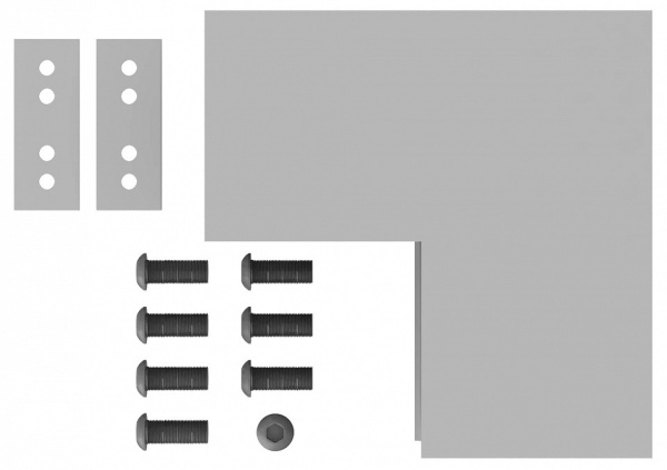 Соединитель угловой внутренний для треков накладных ST-Luce SKYLINE 48 ST1007.539.00