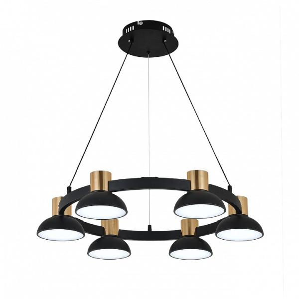 Подвесная люстра Indigo Traforo 11059/6P Black
