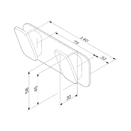 Крючок AM.PM Inspire 2.0 A50A35622