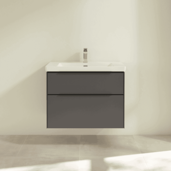 Тумба под раковину 77х48 см Villeroy&Boch Subway 3.0 C57401VR graphite