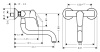 Смеситель для кухни hansgrohe Focus 31825000