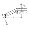 Душевая лейка hansgrohe Crometta 26332400
