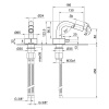 Смеситель для биде Fantini AF/21 27 02 A008WF