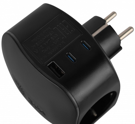 Разветвитель Эра  SP-3e-3USBAC-B