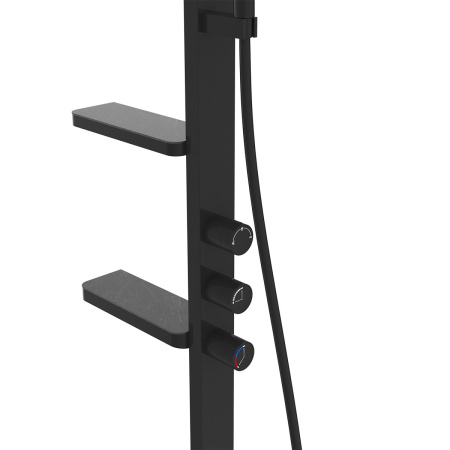 Душевая стойка Vincea Inspire VSFS-3I11MB матовый черный