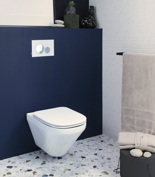 Унитаз c инсталляцией Jacob Delafon Modern Life E21774RU-00 с крышкой-сиденьем