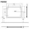 Зеркало Villeroy&Boch Finion F6008000