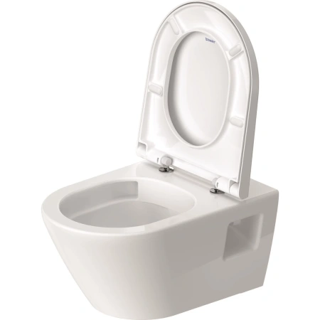Унитаз подвесной Duravit D-Neo 2578090000 безободковый, альпийский белый