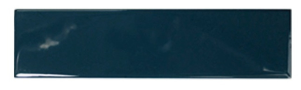 DNA Match Настенная керамическая плитка Midnight Blue Gloss 6.2x25 глазурованный глянцевый