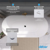 Акриловая ванна Abber 170x80 AB9209