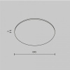 Линза Maytoni Technical Омут Glass001-D45