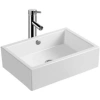 Раковина-чаша CeramaLux 9129 51x36,5 см, накладная, белый