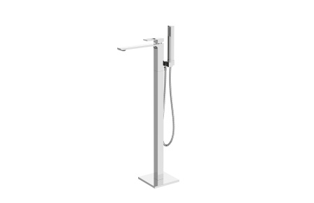 Напольный смеситель для ванны BelBagno Luce LUC-FMT-CRM