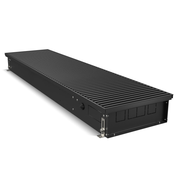 Конвектор внутрипольный Royal Thermo ATRIUM TURBO-110/300/1100-DG-U-BL