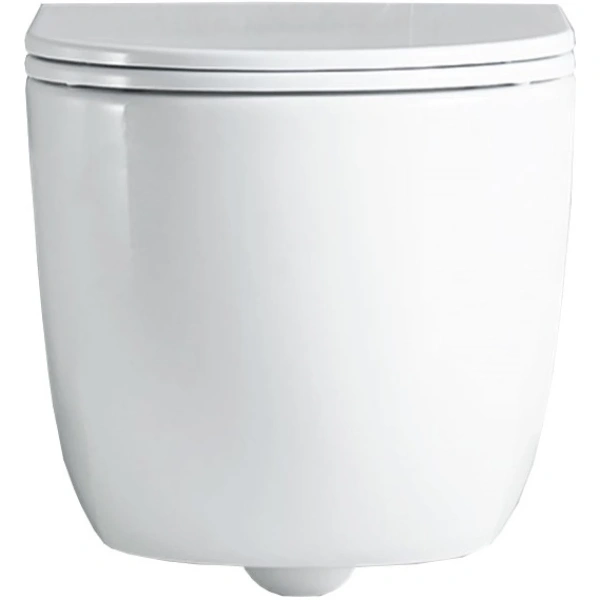 Унитаз подвесной Vincea Globo VT1-52T безободковый, торнадо, с сиденьем микролифт, белый