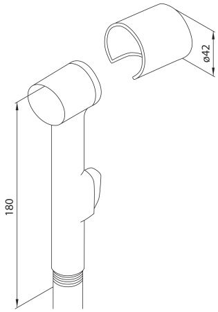 Душевой комплект Damixa 760210164