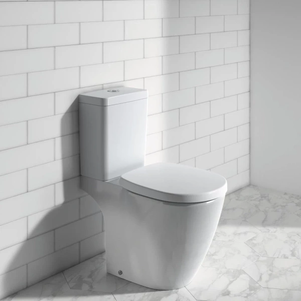 Унитаз-компакт Ideal Standard Connect E716401 с сиденьем микролифт, белый