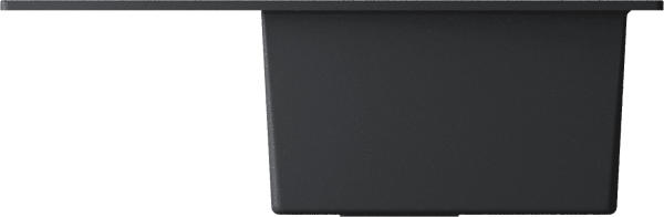 Кухонная мойка Omoikiri Daisen 65T 4993519 черная матовая