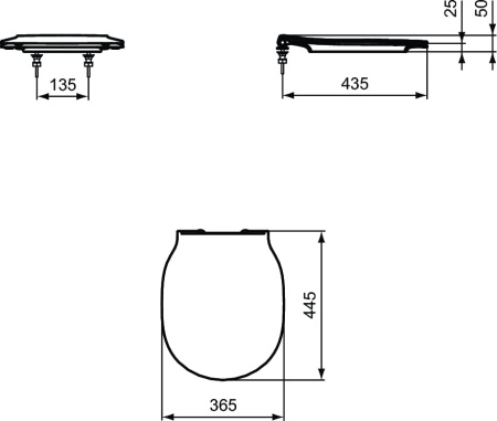 Комплект с инсталляцией Ideal Standard ProSys™ + Connect air E212801