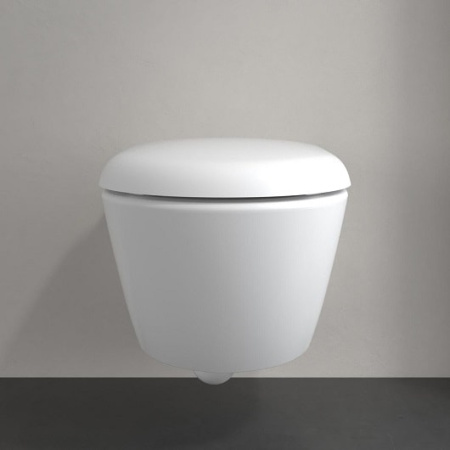 Подвесной унитаз Villeroy&Boch Antao 4674T0R1 альпийский белый