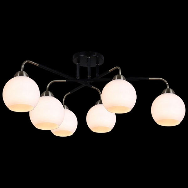 Потолочная люстра ILLUMICO IL0252-6CSQ-79 BK AB