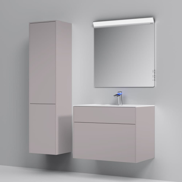 Тумба под раковину AM.PM Inspire V2.0 M50AFHX0803EGM 80 см серый матовый
