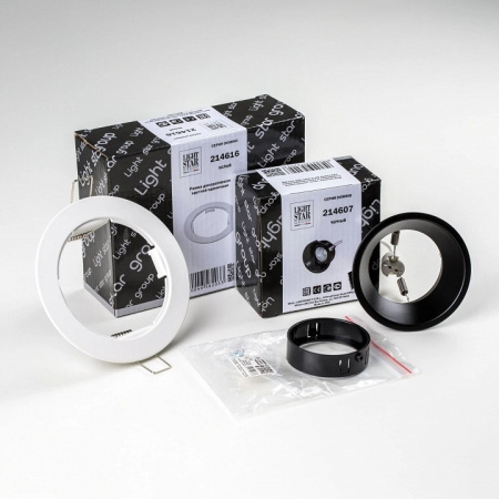 Встраиваемый светильник Lightstar Domino D61607BMOD