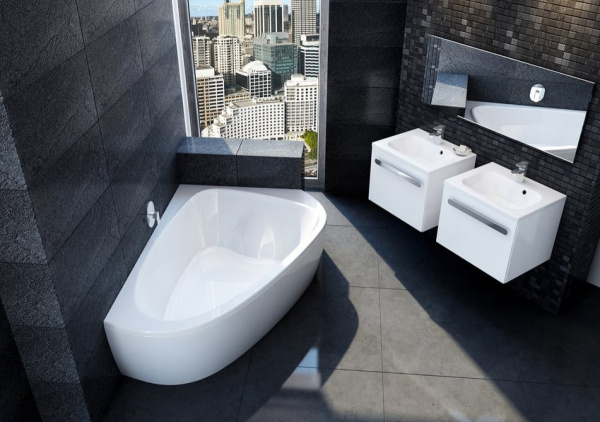 Акриловая ванна Ravak Love Story II 189x139 C751000000 левая