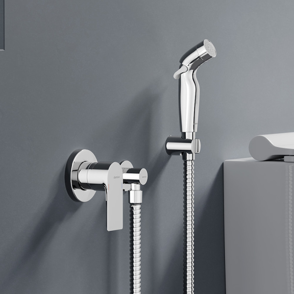 Гигиенический душ Damixa Apollo 477510000 со смесителем хром